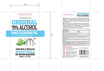 Biovene Barcelona 240 mL.jpg 240 mL Label - Biovene Barcelona 240 mL